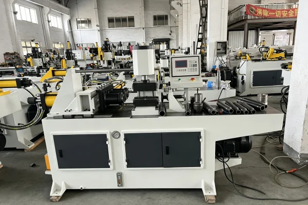 Double head tube bending machine project solution