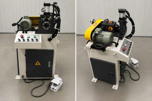 DJ60NC Compact Pneumatic Chamfering Machine