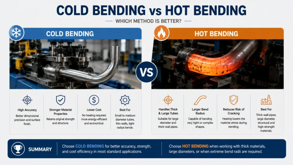 Cold Bending vs Hot Bending