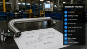 tube bending tolerances