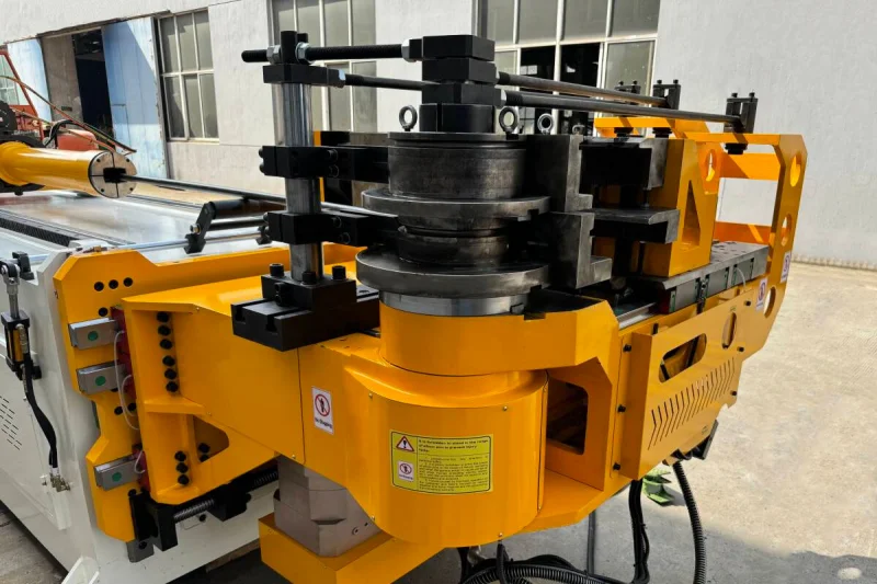 CNC pipe bending machine tooling and forming process