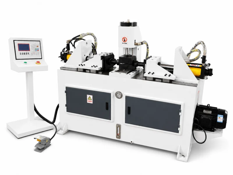 Tube end forming machine sample validation
